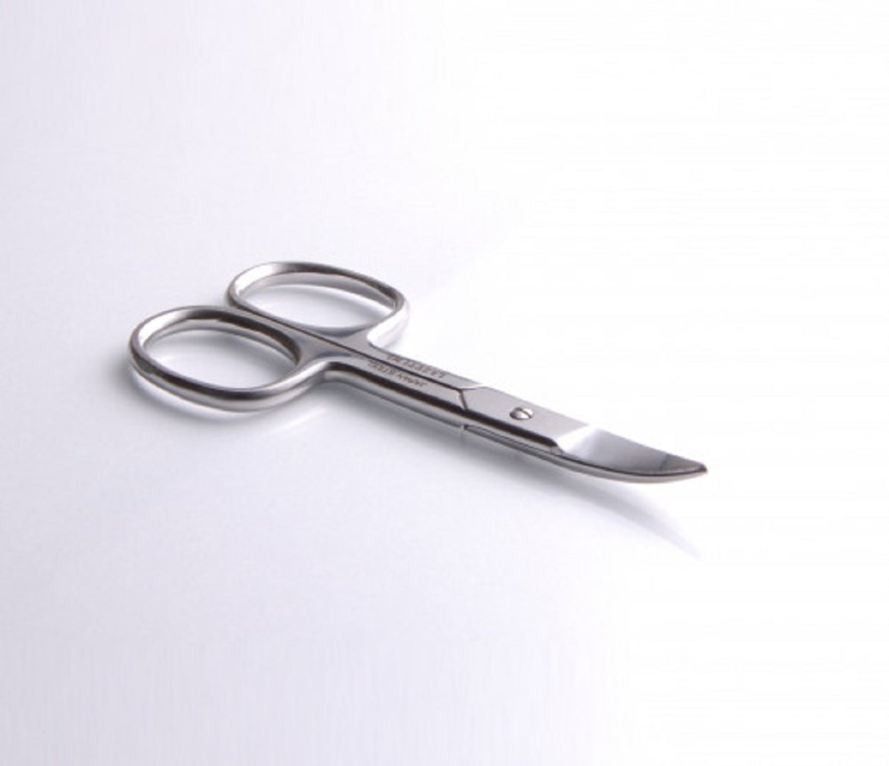 Ножницы для ногтей 22 мм лезвие изогнутое/95 мм длина