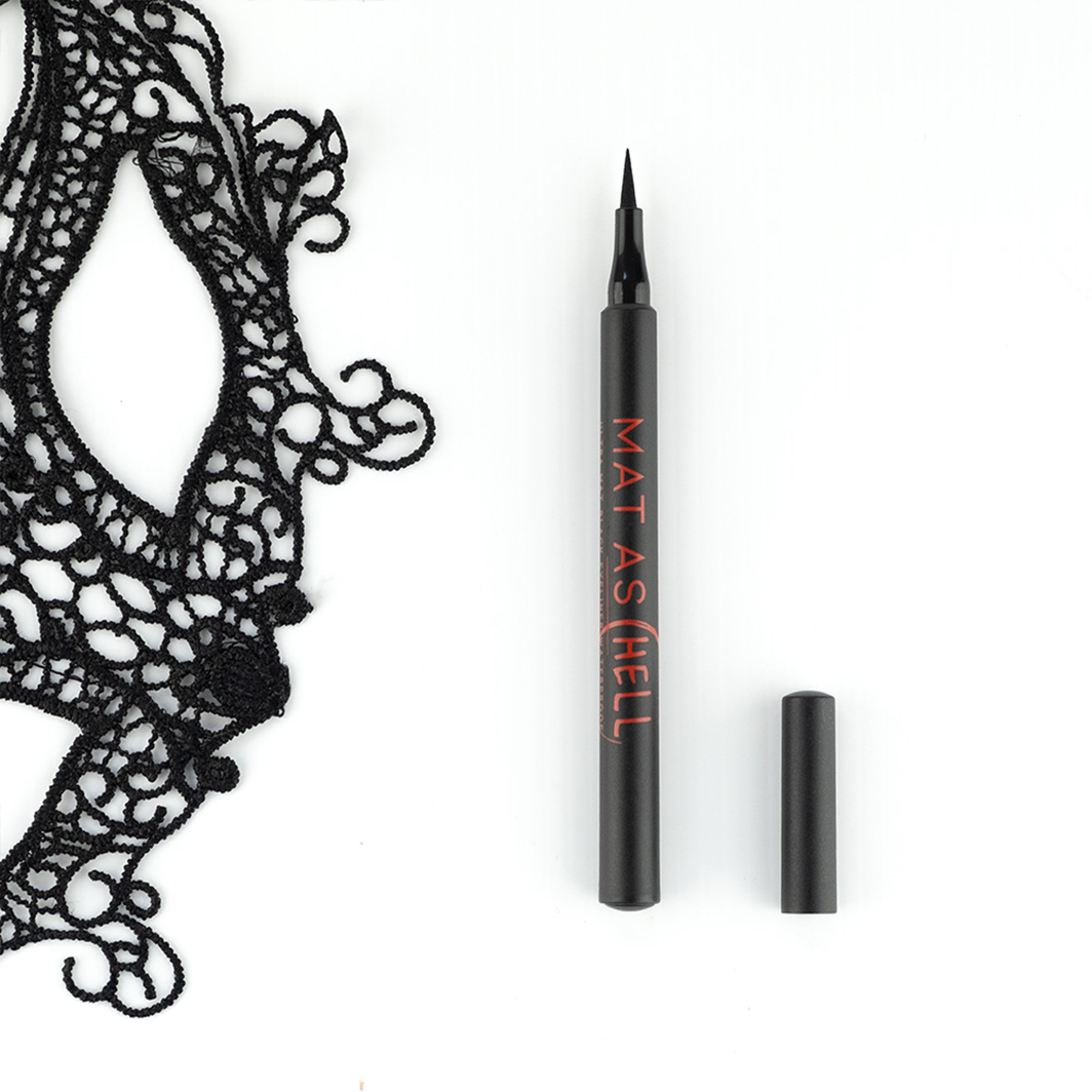 Фетровая подводка-фломастер для глаз Eyeliner Mat As Hell