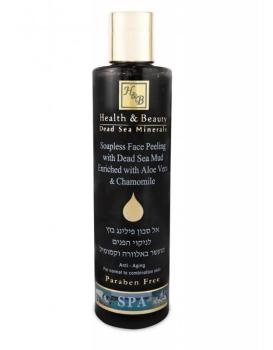 Пилинг для лица  с грязью Мёртвого моря с Алоэ Вера и Ромашкой Health & Beauty