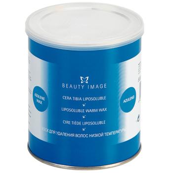Баночка с воском - Синий - с азуленом , для чувствительной кожи Beauty Image 800 мл