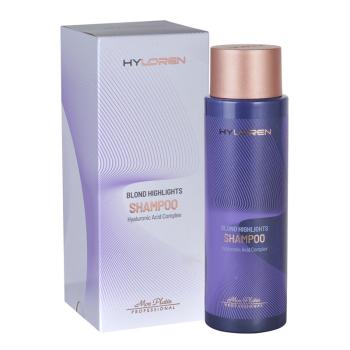 Шампунь для блондинок с гиалуроновой кислотой Hyloren Premium (Mon Platin)