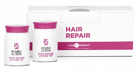Восстанавливающий лосьон A и B Double Action Hair Repair Lotion A and B шампунь ilorai profesional для интенсивного увлажнения intense hair moisturizing 1000 мл