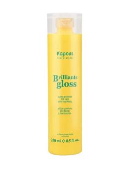 Блеск-шампунь для волос Brilliants gloss Kapous 250 мл