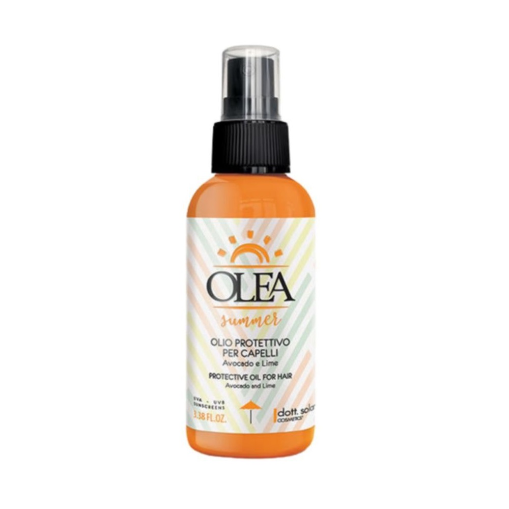 Защитное масло для волос с авокадо и лаймом Olea Summer theorema leggero for summer