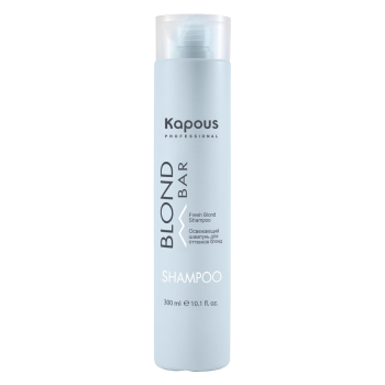 Освежающий шампунь для волос оттенков блонд Blond Bar (Kapous)