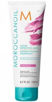 Тонирующая маска Color Depositing Mask Hibiscus (Moroccanoil)