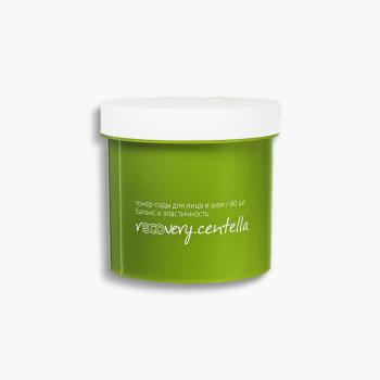 Тонер-пэды для лица и шеи баланс и эластичность Recovery.Centella Premium 60 шт
