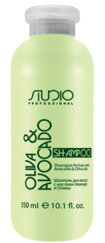 Шампунь увлажняющий для волос с маслами авокадо и оливы (350 мл) (Kapous)