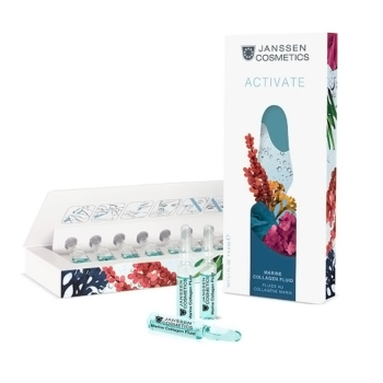 Укрепляющий лифтинг-концентрат с коллагеном Marine Collagen fluid Janssen Cosmetics