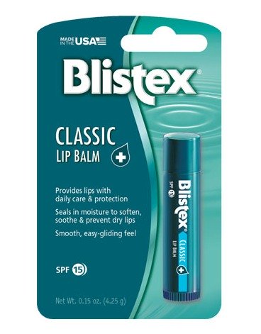 Бальзам для губ классический Blistex Classic Lip Balm