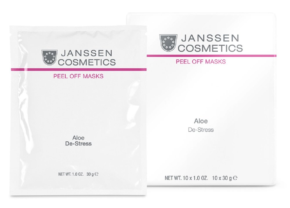 Альгинатная anti-age успокаивающая маска с алоэ вера и спирулиной Aloe De-Stress 9413₽