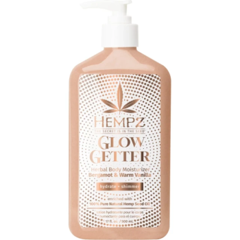 Молочко для тела с мерцающим эффектом Бергамот и Ваниль Hempz Glow Getter Herbal Body Moisturizer Bergamot & Warm Vanilla Hempz