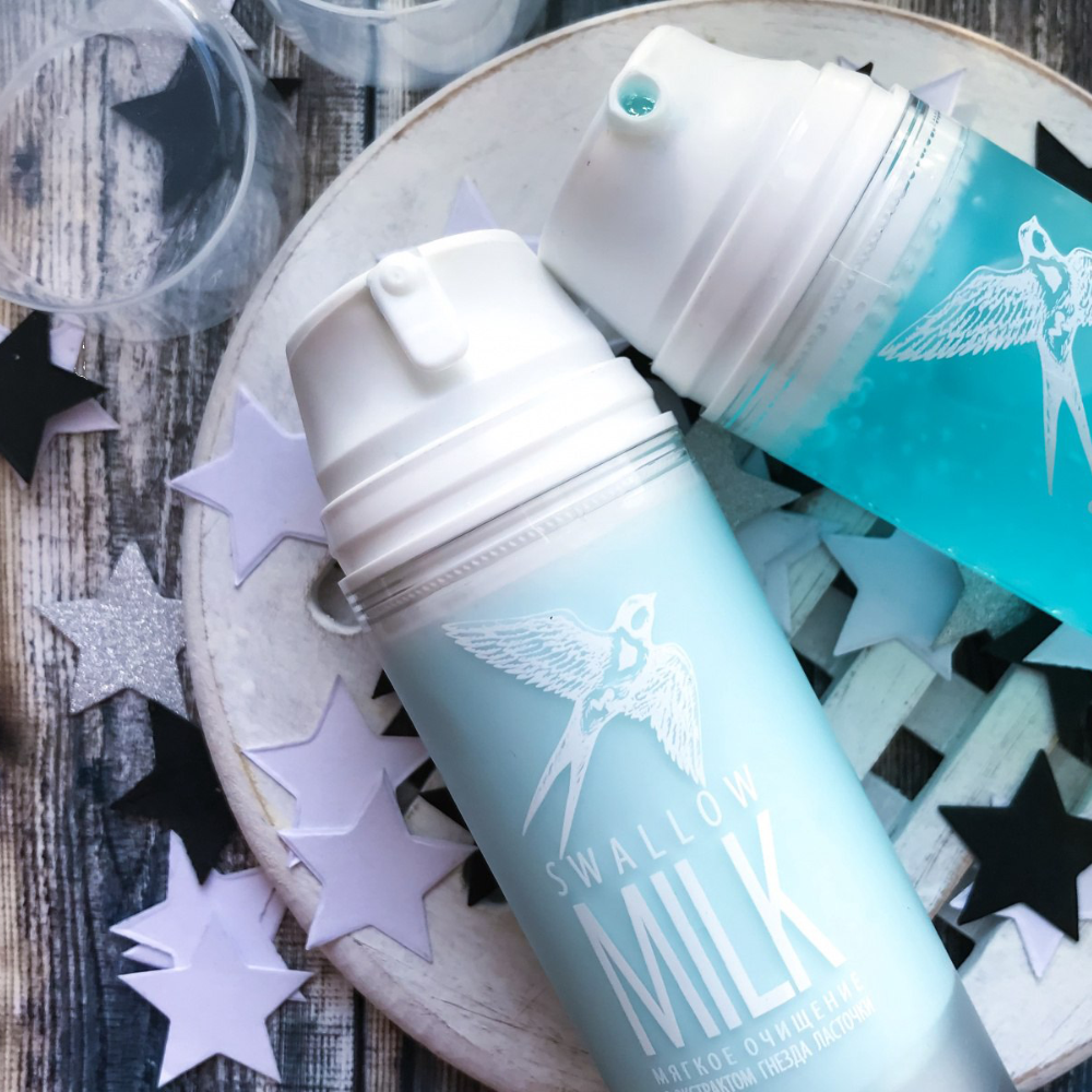 Молочко Swallow Milk мягкое очищение с экстрактом гнезда ласточки
