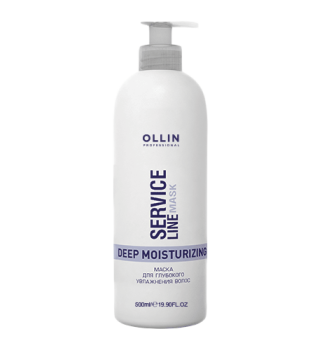 Маска для глубокого увлажнения волос Deep Moisturizing Mask Ollin Service Line (Ollin Professional)