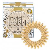 Резинка-браслет для волос Original (Inv_37, 37, сияющий золотой, 3 шт)