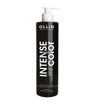 Шампунь для коричневых оттенков волос Brown hair shampoo Ollin Intense Profi Color (Ollin Professional)