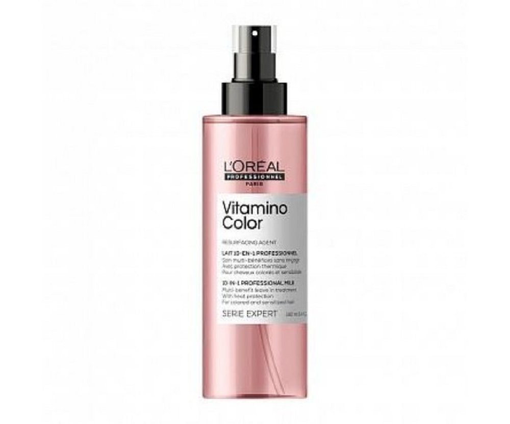 Спрей для окрашенных волос 10 в 1 Serie Expert Vitamino Color шампунь для сохранения а и блеска окрашенных волос color