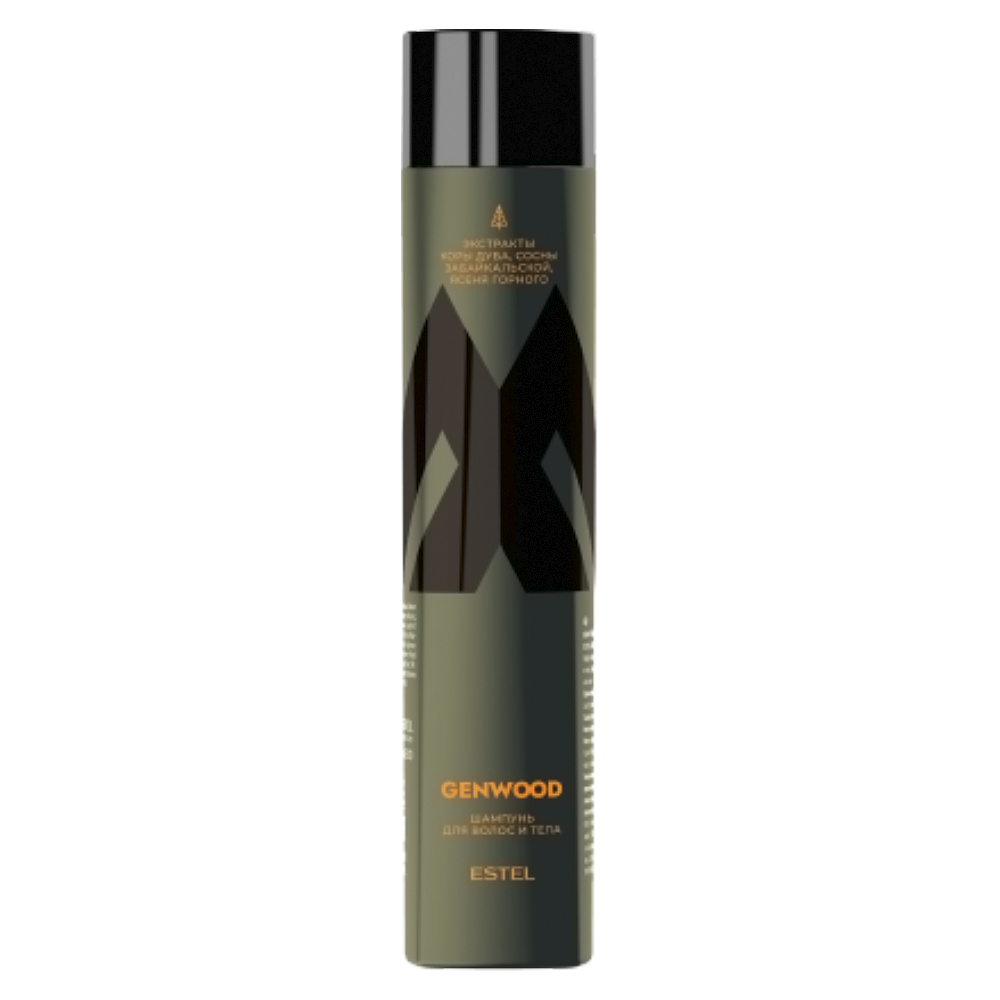 Шампунь для волос и тела Genwood крем для рук recovery genwood