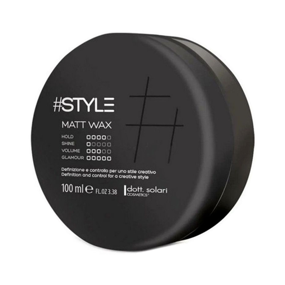 Воск для волос сильной фиксации #Style моделирующий воск с матовым эффектом inimitable style matt shaper wax
