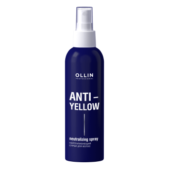 Нейтрализующий спрей для волос Anti-Yellow (Ollin Professional)