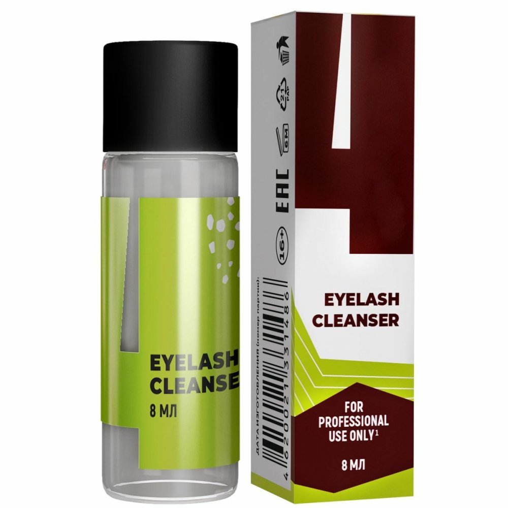 Средство для очищения ресниц Eyelash Cleanser, cостав №4 для ламинир ресниц и бровей средство для очищения стемпинг пластин ange жидкость 500 мл