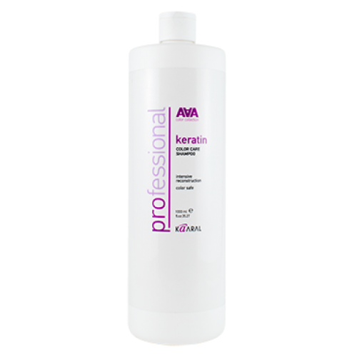 Кератиновый шампунь для окрашенных и химически обработанных волос AAA Keratin Color Care Shampoo (KAAA1410, 1000 мл) kaaral шампунь для окрашенных и химически обработанных волос color care shampoo 250 мл