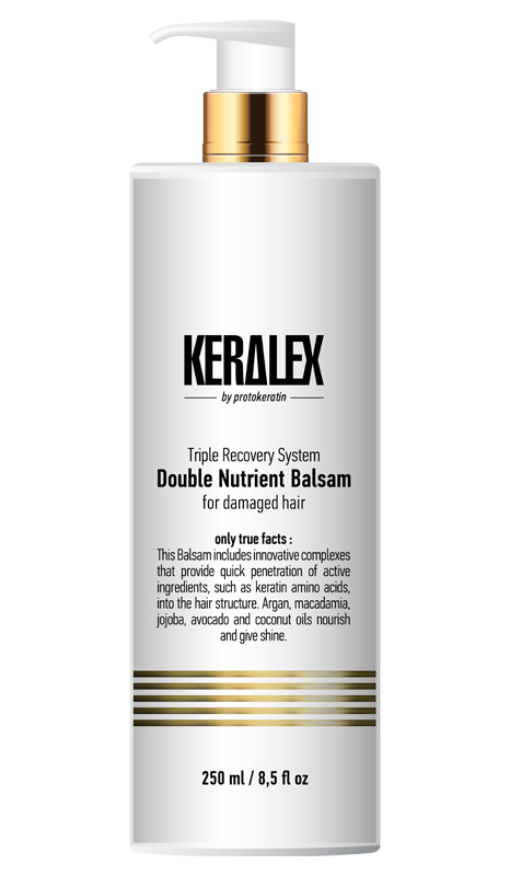 Бальзам дуо-питание высокоинтенсивный Keralex Double Nutrient Balsam (ПК1109, 250 мл)
