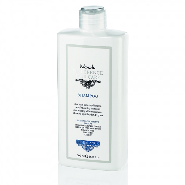 Шампунь для кожи головы склонной к жирности Re-Balance Shampoo (602, 500 мл) шампунь балансирующий себорегулирующий balance pure shampoo