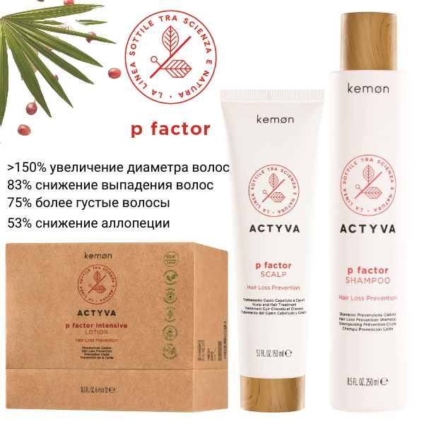 Сыворотка против выпадения волос P Factor Lotion Velian Intensive