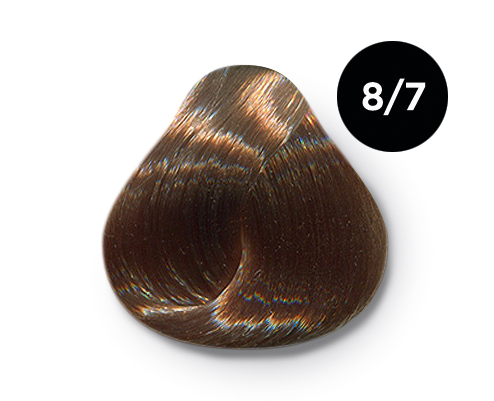 Перманентная крем-краска для волос Ollin Color (770730, 8/7, светло-русый коричневый, 100 мл, Русый) ollin care color