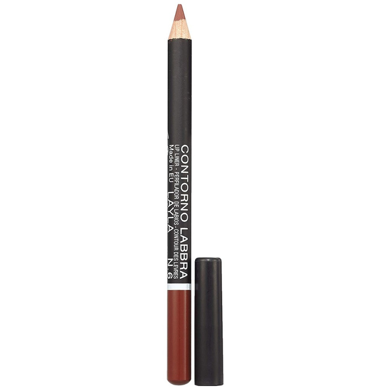 Контурный карандаш для губ Lip Liner New (2202R21N-006, N.6, N.6, 0,5 г) контурный карандаш для губ eveline cosmetics max intense тон 12 pink 2 шт