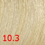 Крем-краска для волос Born to Be Colored (SHBC10.3, 10.3, яркий блонд золотистый, 100 мл) крем краска для волос born to be colored shbc1 0 1 0 100 мл