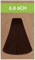 Перманентная краска для волос Permanent color Vegan (48185, 6.8 6CH, шоколадный темно-русый, 100 мл)