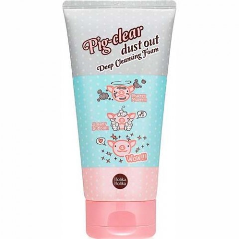 Очищающая пенка для лица с коллагеном Pig-clear dust out Deep Cleansing Foam 890₽