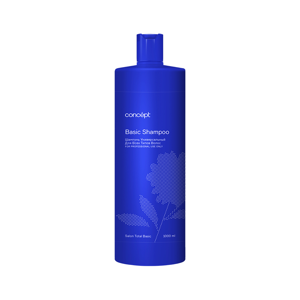 Универсальный шампунь для всех типов волос Basic shampoo (90660, 1000 мл) универсальный шампунь для всех типов волос basic shampoo 51448 5000 мл
