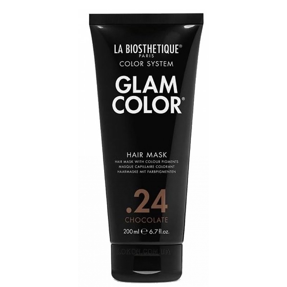 Тонирующая маска для волос 24 Chocolate Glam Color Hair Mask