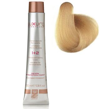 Стойкая крем-краска Экстремальный золотой блондин 11.3 Luxury Hair Color Extreme Golden Blond 11.3 (Green Light)