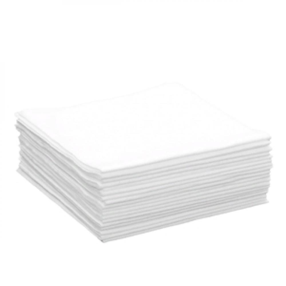 Белое полотенце Спанлейс Эконом 45*90 см набор полотенце вафельное white line стандарт 45х90 белое 50 шт х 2 уп