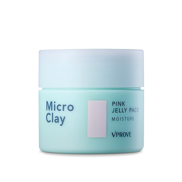 Увлажняющая маска-желе для лица с розовой глинойя VProve Micro Clay Pink Jelly Pack Moisture