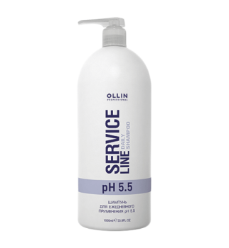 Шампунь для ежедневного применения рН 5.5 Daily shampoo Ollin Service Line (Ollin Professional)