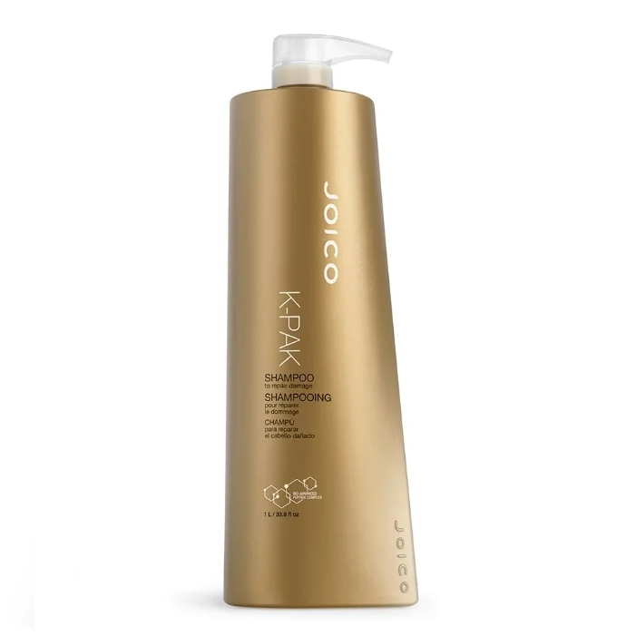 Шампунь восстанавливающий для поврежденных волос Reconstruct Shampoo to Repair Damage K-PAK (ДЖ1407, 1000 мл) интенсивный восстанавливающий шампунь для поврежденных волос sp repair shampoo 99350032622 1000 мл