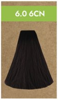 Перманентная краска для волос Permanent color Vegan (48115, 6.0 6CN, холодный натуральный темно-русый, 100 мл)