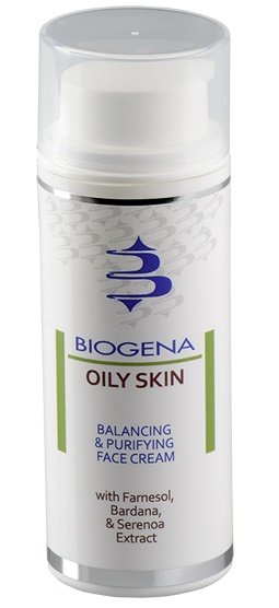 Матирующий крем для жирной кожи Biogena