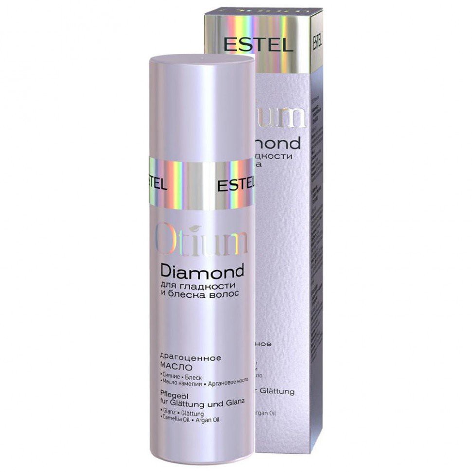 Драгоценное масло для гладкости и блеска волос Otium Diamond dott solari cosmetics драгоценное аргановое масло 100