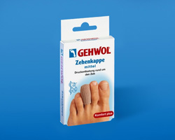Защитный колпачок на палец Zehenkappe mittel gehwol колпачок защитный для пальцев маленький 2 шт