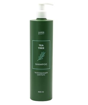 Тонизирующий шампунь Tea Tree Shampoo Laros Beauty