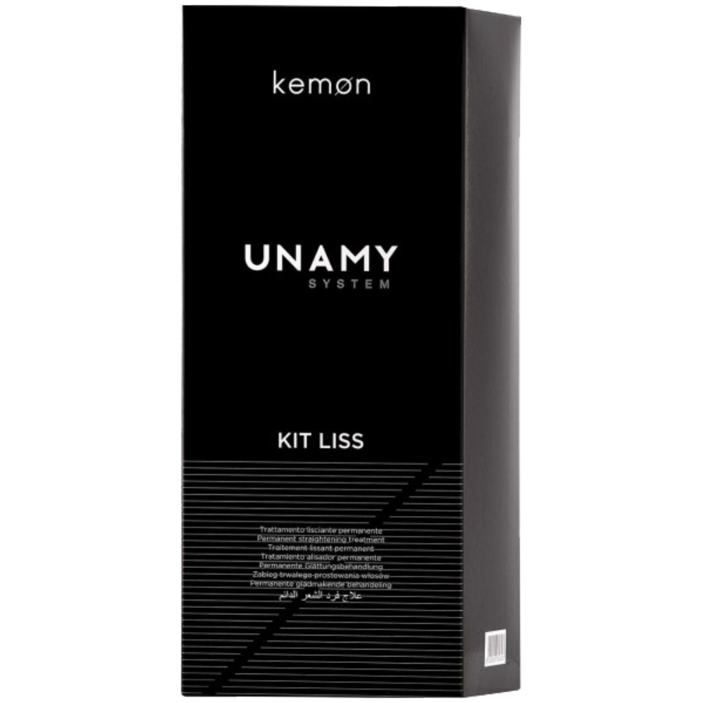 полуперманентная завивка волос kit unamy texture Перманентное выпрямление волос Kit Unamy Liss
