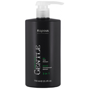 Мужской тонизирующий шампунь 3 в 1 Gentlemen (750 мл) Kapous