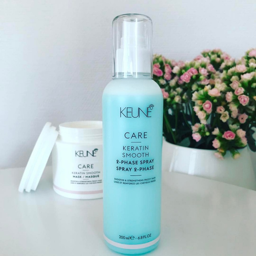 Двухфазный Кондиционер-спрей Кератиновый комплекс Care Keratin Smooth 2 Phase Spray