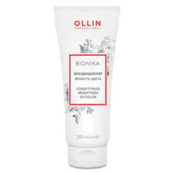 Кондиционер для окрашенных волос Яркость цвета Ollin BioNika Ollin Professional 200 мл